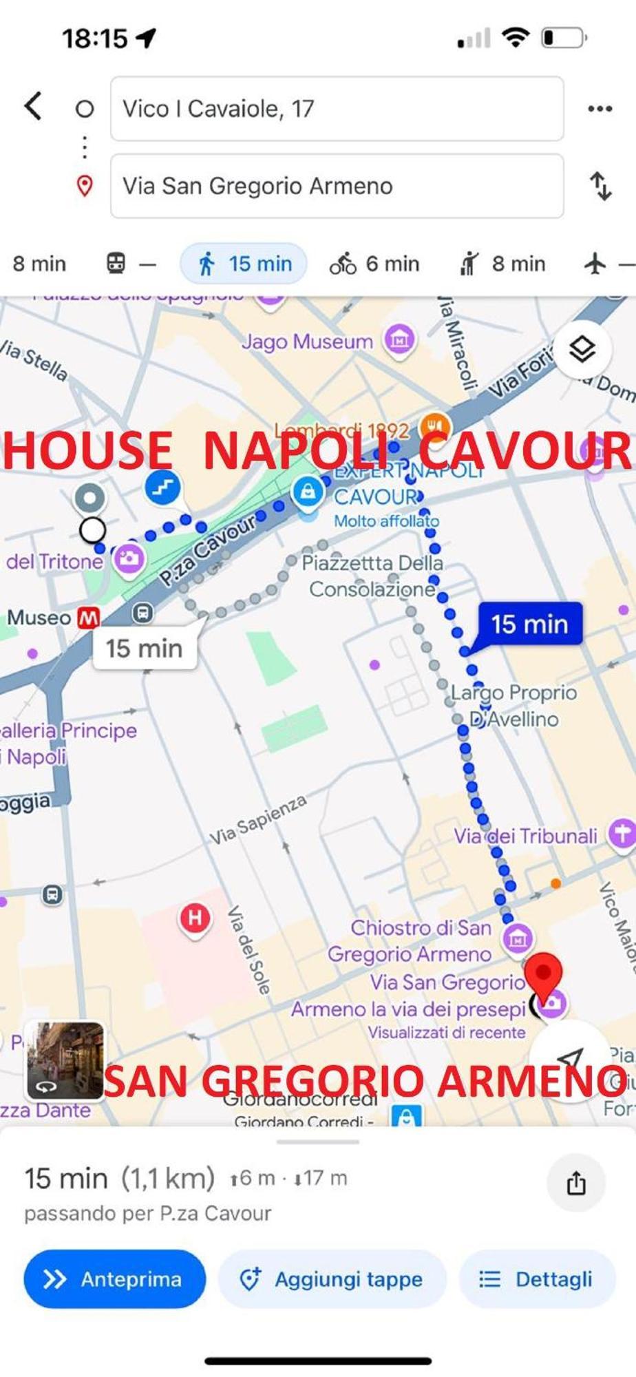 B&B House Napoli Cavour Kültér fotó
